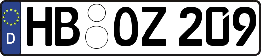 HB-OZ209