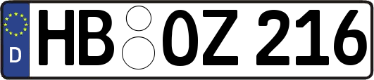 HB-OZ216