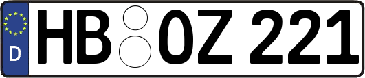 HB-OZ221