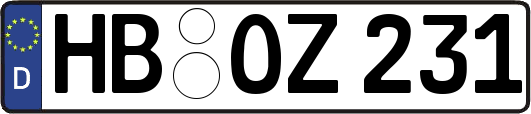 HB-OZ231