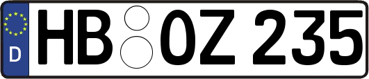 HB-OZ235