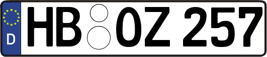 HB-OZ257