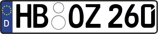 HB-OZ260