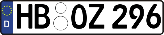HB-OZ296