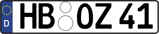 HB-OZ41