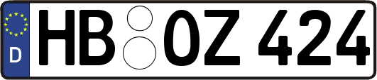 HB-OZ424