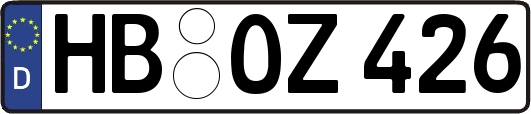HB-OZ426