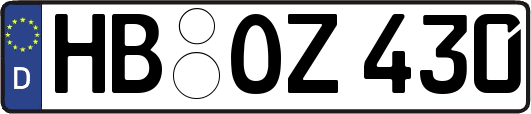 HB-OZ430