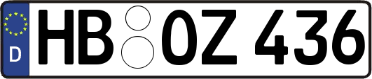 HB-OZ436