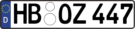 HB-OZ447