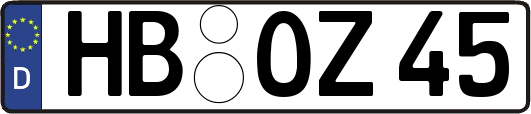 HB-OZ45
