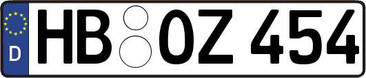 HB-OZ454