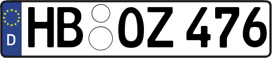 HB-OZ476