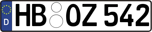 HB-OZ542