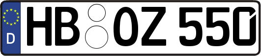 HB-OZ550