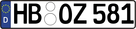 HB-OZ581