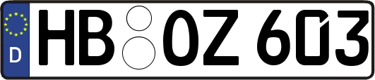 HB-OZ603