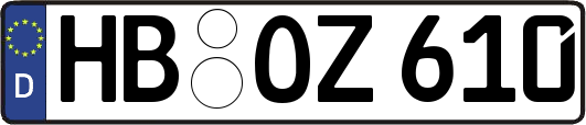 HB-OZ610