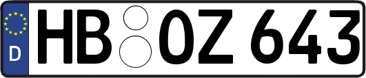 HB-OZ643