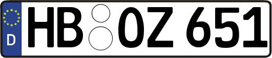HB-OZ651