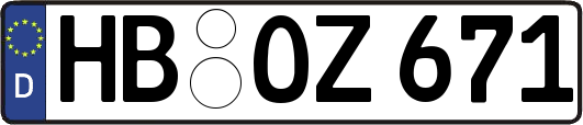 HB-OZ671