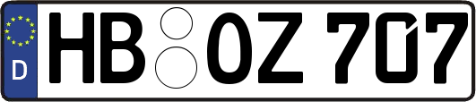HB-OZ707