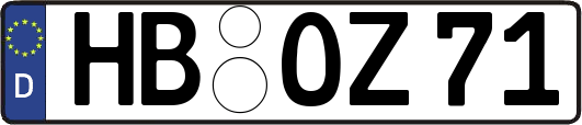 HB-OZ71