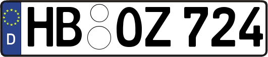 HB-OZ724