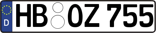 HB-OZ755