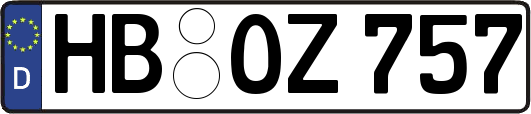 HB-OZ757