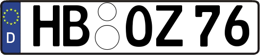 HB-OZ76