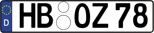 HB-OZ78