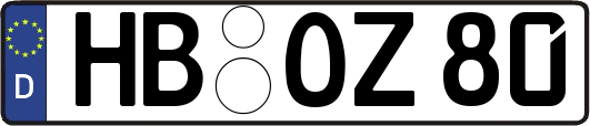 HB-OZ80