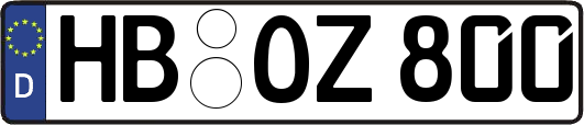 HB-OZ800