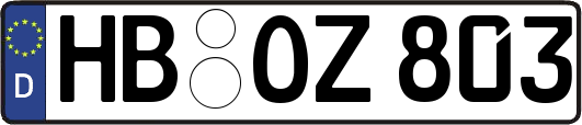 HB-OZ803