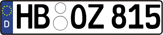 HB-OZ815