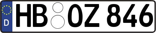 HB-OZ846