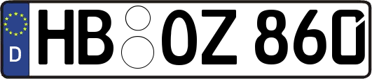 HB-OZ860