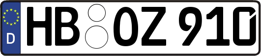 HB-OZ910