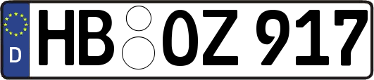 HB-OZ917
