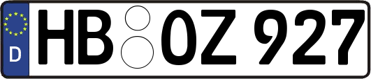 HB-OZ927