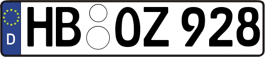 HB-OZ928