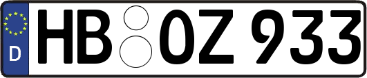 HB-OZ933