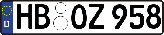 HB-OZ958