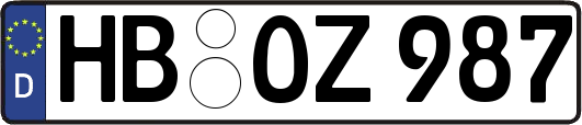HB-OZ987