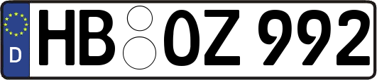 HB-OZ992