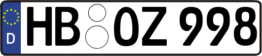 HB-OZ998