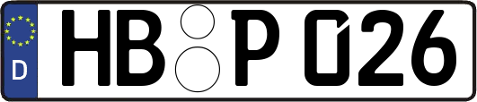 HB-P026