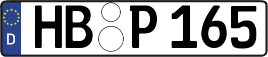 HB-P165