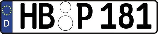 HB-P181